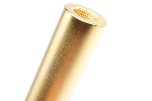 Airsoft Masterpiece Hi Capa 4.3 Outer Barrel .45 ACP Stainless Steel Threaded Fix - Gold