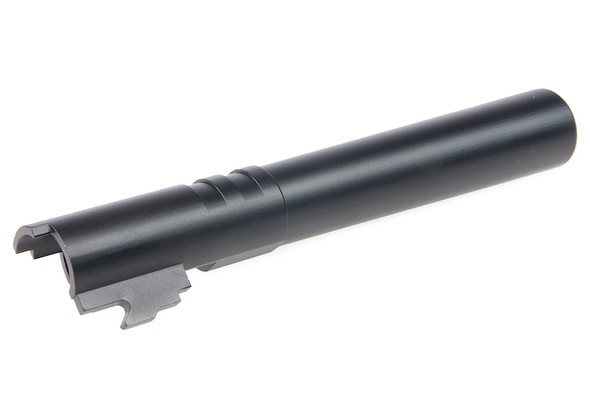 Airsoft Masterpiece Hi Capa Outer Barrel .45 Threaded Aluminum - Black