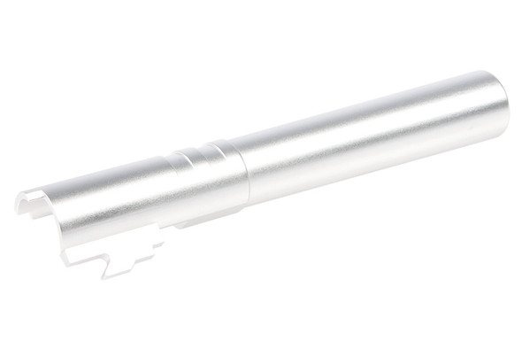 Airsoft Masterpiece Hi Capa Outer Barrel .45 Threaded Aluminum - Silver