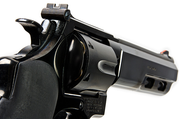 Tanaka S&W M29 Performance Center PC 6 Inch Target Hunter Steel Finish Ver.3 Gas Revolver - Black