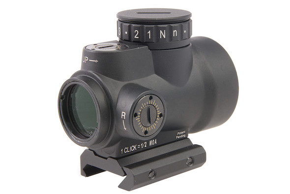 GK Tactical MRO Style Red Dot Reflex Sight w/ GEI Super Precision MRO Series Optic Mount - Black