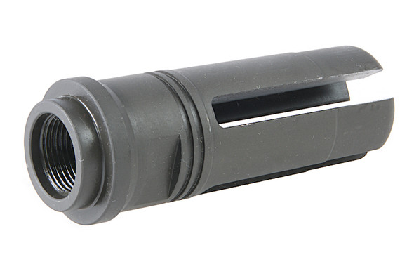 GHK SF Style Steel Flash Hider - 14mm CCW