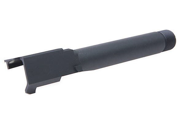 Pro Arms Tokyo Marui G17 Gen 4 GBB Airsoft Threaded Outer Barrel (14mm CCW, CNC Aluminum) - Black
