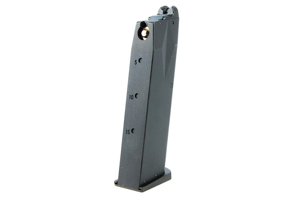 KSC M9 Green Gas Magazine (24 rounds, System 7, Compatible with M93R/M9 Series) - Taiwan Version