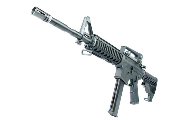 WE M4A1 RIS PCC Version GBBR Airsoft - Black