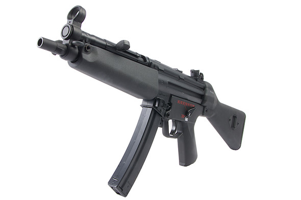ICS MP5A4 CES Fixed Stock Airsoft AEG Rifle - Black