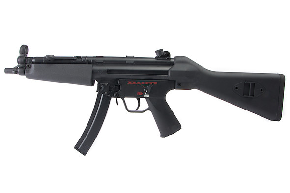 ICS MP5A4 CES Fixed Stock Airsoft AEG Rifle - Black