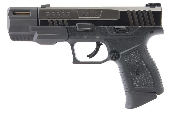 ICS XMK Compact Green Gas Airsoft Pistol - Black