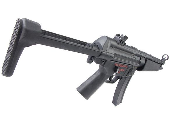 ICS MP5 A5 CES-P S3 Retractable Stock Airsoft AEG Rifle (SSS V2 E-Trigger) - Black