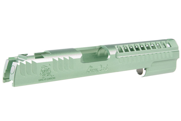 Airsoft Masterpiece Slide 5.1 (Limcat Custom) for Tokyo Marui Hi-Capa / 1911 - Green
