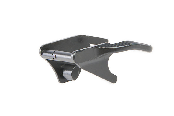 Airsoft Masterpiece Hi Capa Thumb Safety (Type 2 - S Style, Steel) - Matt Black