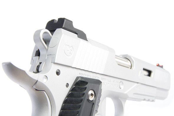 RWA Nighthawk Custom AGENT 2 Green Gas Airsoft Pistol - Cerakote Silver