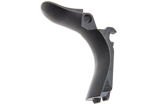 Airsoft Masterpiece Hi Capa Grip Safety (Type 3-Infinity Signature, Steel) - Matt Black