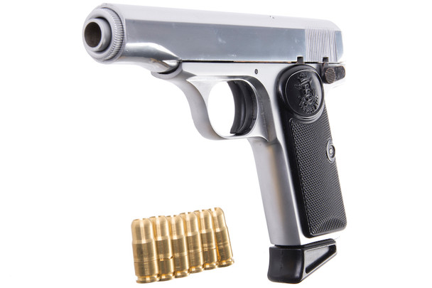 Farsan 0012 FBI Metal Model Gun - Silver