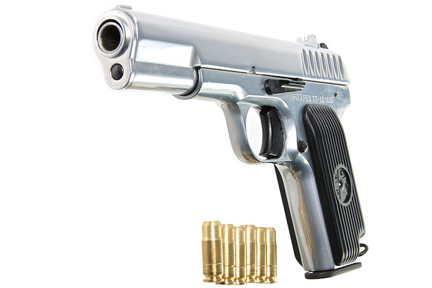 Farsan 0316 TT33 Metal Model Gun - Silver