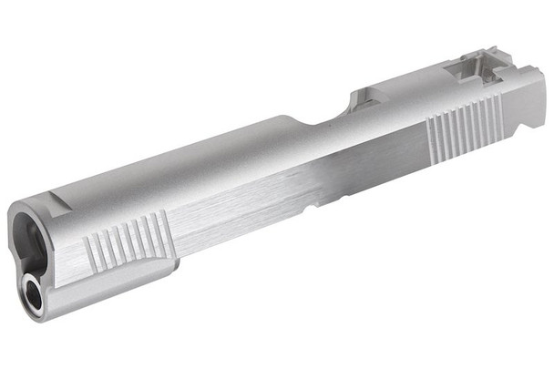 Gunsmith Bros SFA Single Slide for Tokyo Marui Hi-Capa GBB Pistol - Silver