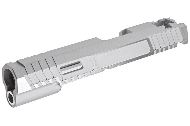 Gunsmith Bros TTI Single Slide for Tokyo Marui Hi-Capa GBB Pistol - Silver