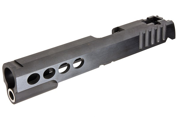 FPR CNC Infinity Brazos Custom Steel Slide for Tokyo Marui Hi Capa 5.1 GBB - Black