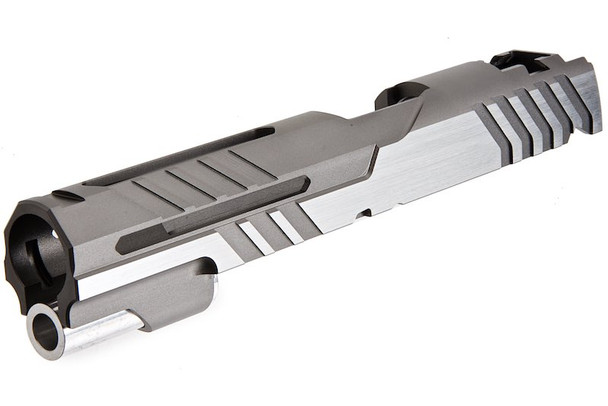 Airsoft Masterpiece Slide 5.1 (Custom 'Alpha') for Tokyo Marui Hi-Capa / 1911 GBB) - Grey 2 Tone
