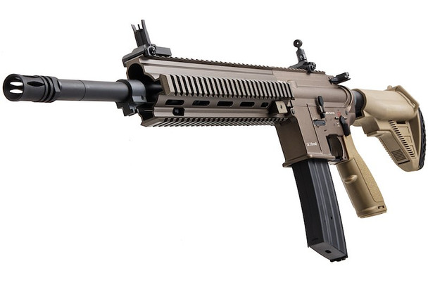 E&C HK416 M27 IAR Airsoft AEG Rifle EC103 (QD 1.5 Gearbox) - Brown