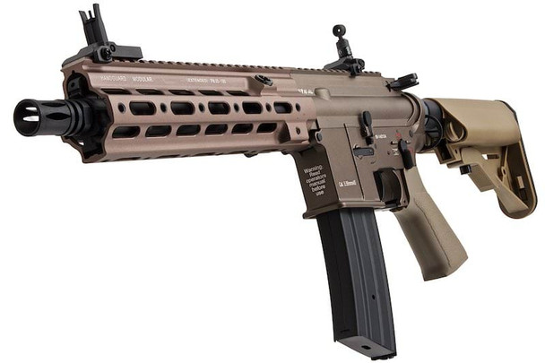 E&C 416 GEI Style Airsoft AEG Rifle EC105 (QD 1.5 Gearbox) - Dark Brown