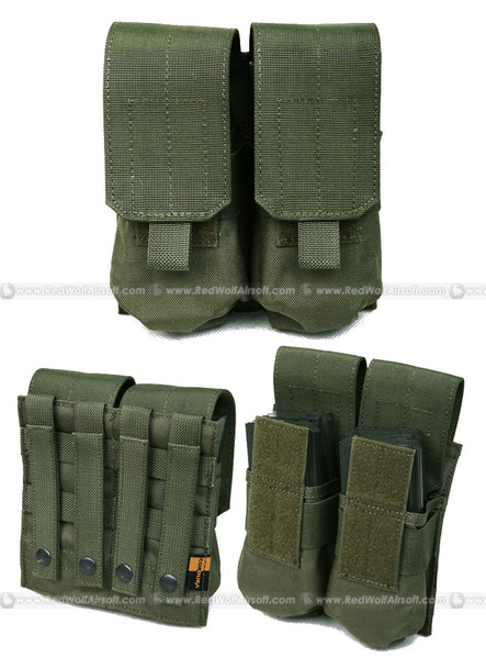PANTAC Molle M16 Double Mag Pouch (RG / Cordura)