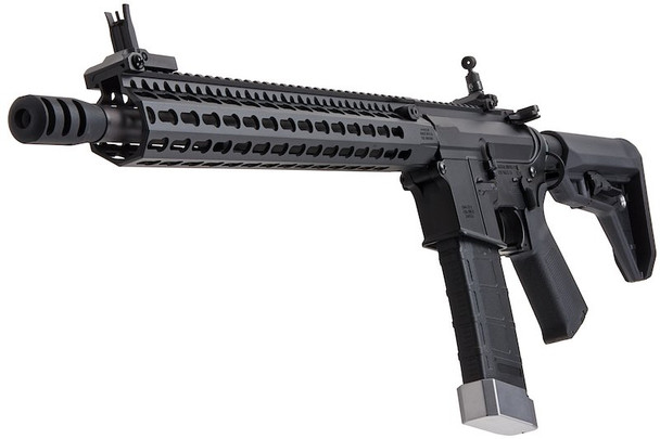 E&C John Wick 2 TTI AR-15 Airsoft M4 AEG Rifle EC855 (QD 1.5 Gearbox, 13.5 inch) - Black