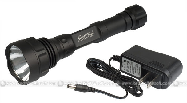 G&P MCE 10W LED Rechargeable Flashlight