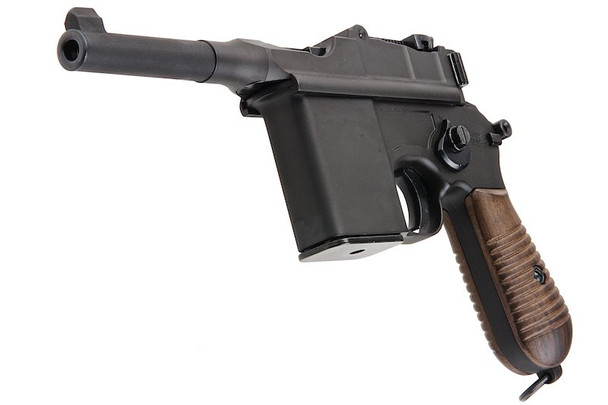 Marushin M712 Black HW Short Barrel Green Gas Airsoft Pistol