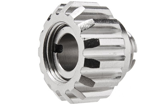 COWCOW Technology A02 Stainless Steel Silencer Adapter (11mm CW to 14mm CCW) - Silver