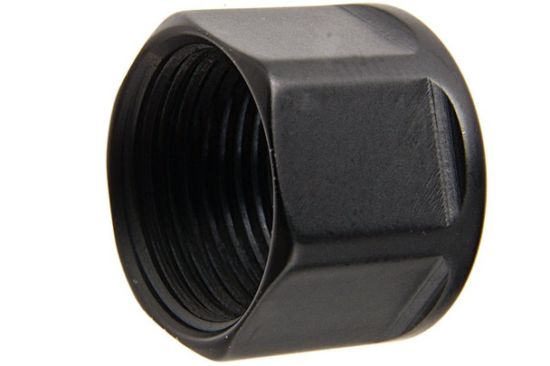 5KU Threaded Barrel Protector (Hexagon) - 14mm CCW (Black)