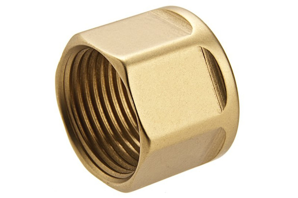 5KU Threaded Barrel Protector (Hexagon) - 14mm CCW (Gold)