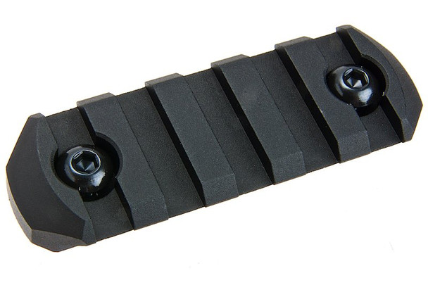 Action Army CNC Picatinny Rail (L: 60mm) for M-LOK section - Black