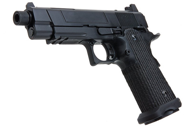 Army Armament R504 Costa VIP Style Green Gas Airsoft Pistol w/ RMR Mount Base - Black