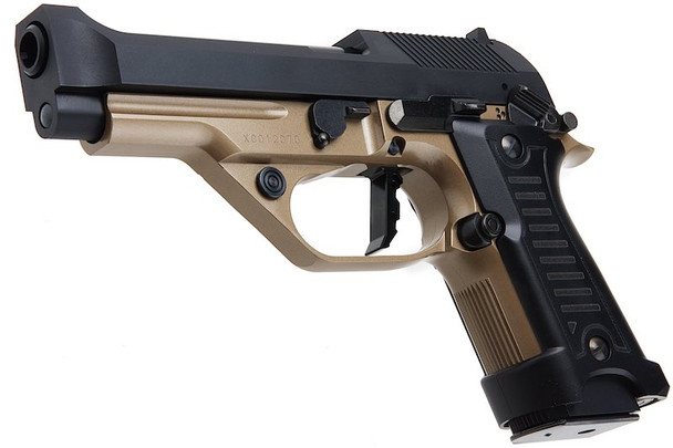 KSC M93RCC M93RCC Combat Courier Dual Earth Heavy Weight Green Gas Airsoft Pistol (Japan Version)