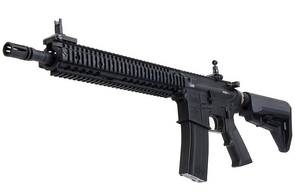 EMG Colt Daniel Defense 12.5 inch M4A1 SOPMOD Block 2 Airsoft M4 GBB Rifle - BK (by King Arms)