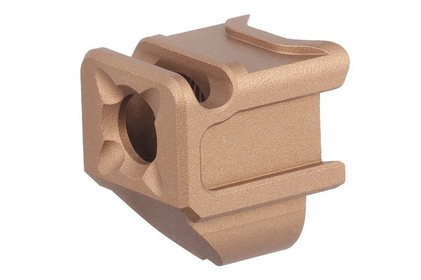 Pro Arms AR-Style Glock Compensator for Umarex (VFC) G17 Gen5, G19 Gen 4 , G19X, G45 - FDE