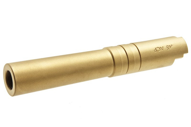 GK Tactical Tokyo Marui Hi Capa 4.3 GBB Airsoft Outer Barrel (Stainless Steel) - Gold