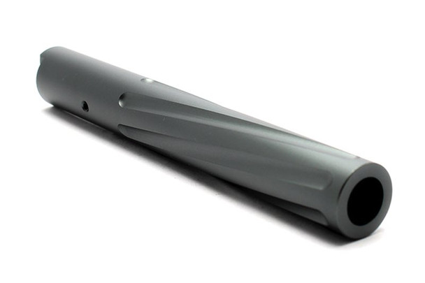 Nine Ball Flute Twisted Outer Barrel Tokyo Marui Hi-CAPA 5.1 GBB Airsoft - Gun Metallic