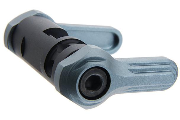 Revanchist Airsoft Ambi Selector (60 degree) Type B for Tokyo Marui M4 MWS GBBR - Grey