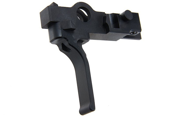 Revanchist Airsoft Tokyo Marui M4 MWS GBBR Airsoft Flat Trigger (Type B, Black)