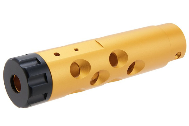 Narcos Airsoft Action Army AAP01 GBB Airsoft Front Barrel Kit (Type 1) (CNC Aluminum 6061) - Gold