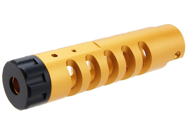 Narcos Airsoft Action Army AAP01 GBB Airsoft Front Barrel Kit (Type 5) (CNC Aluminum 6061) - Gold