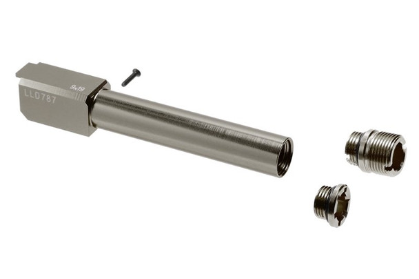 Nine Ball Tokyo Marui G19 Non-Recoil 2 Way Outer Barrel NEO - Gun Metal