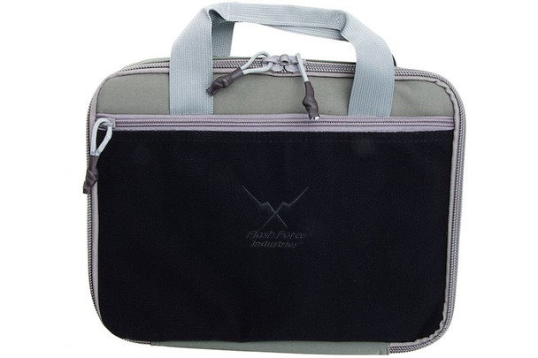 Flash Force Industries (FFI) UC D2 Pistol Bag - Grey (Dimension :32 X 24.5 X 6 cm)