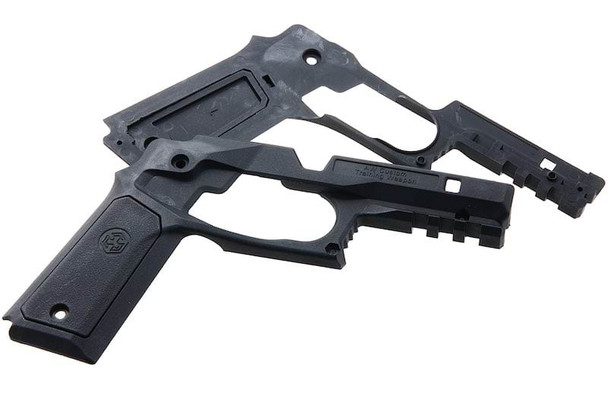 AW Custom 1911 Rail Add on Kit for AW NE Series / WE 1911 Series GBB (Non-Railed Ver.) - BK