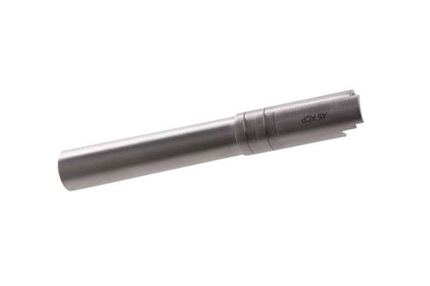 Guarder 2 Way Steel Outer Barrel for Tokyo Marui / KJ Works Hi-Capa 5.1 GBB Pistol - Silver