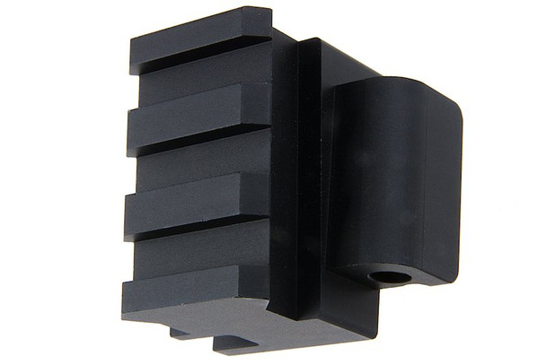 Revanchist Airsoft M1913 Adaptor for LCT / GHK AK Folding Stock Series - Black
