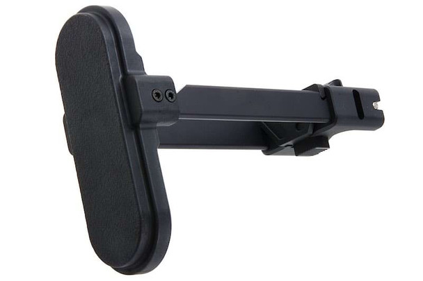 Airsoft Artisan KWA MP9 Retractable Stock (Type B) Compatible with KSC TP9 GBBR - Black