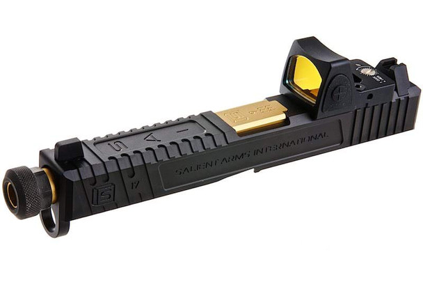 EMG SAI Tier One Upgrade CNC Aluminum Slide Set w/ RMR Sight (by G&P)  for Umarex/VFC Glock 17 Gen 4 GBBP